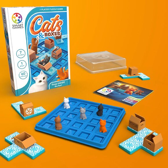 SmartGames Cats & Boxes Puzzle Game - Picture 3 of 5